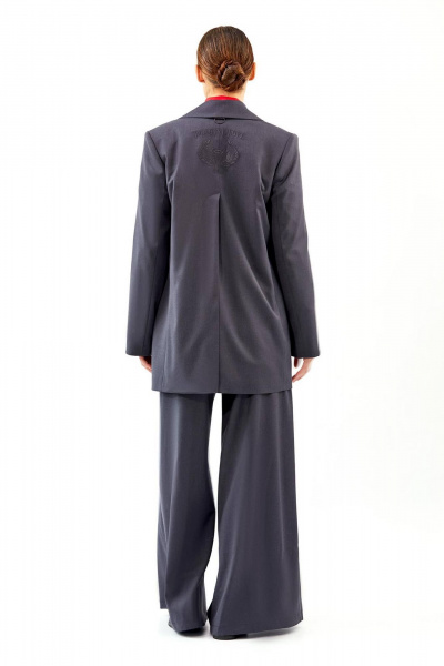 Брюки, жакет Rivoli 9030 графит - фото 2