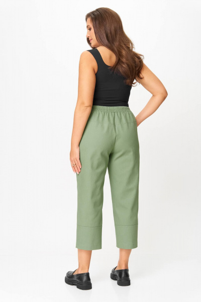 Блуза, брюки Anastasia 1223 олива - фото 5