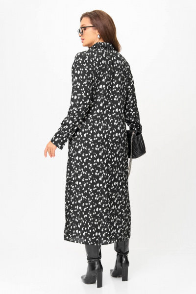 Платье Anastasia 1269 черно-белый - фото 10