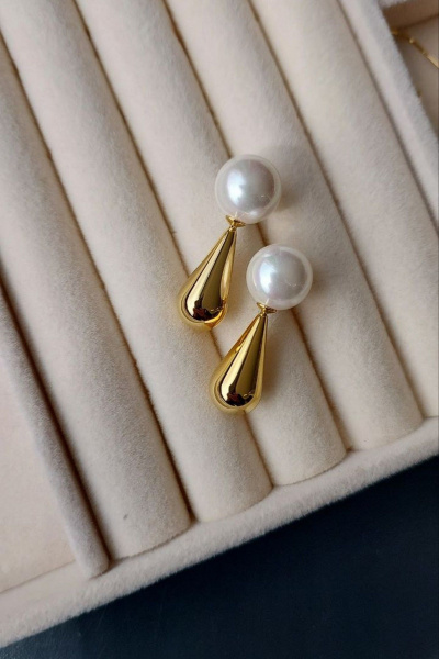 Серьги Jewelry of Dreams BS0057 золото - фото 1