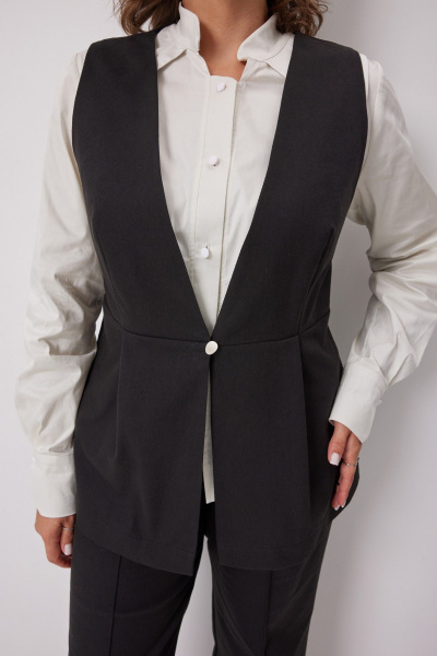 Брюки, жилет BegiModa 3097 черный - фото 13