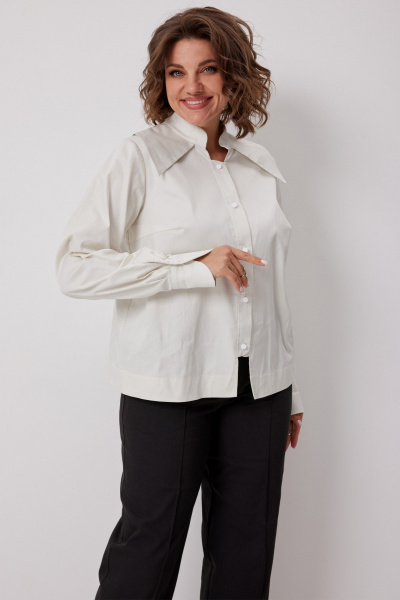 Блуза BegiModa 4135 сливочный - фото 2