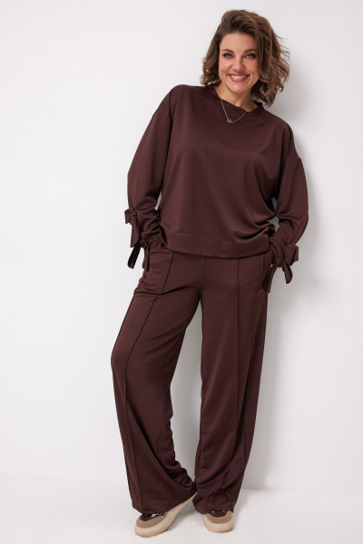 Свитшот BegiModa 4139 мокко - фото 6