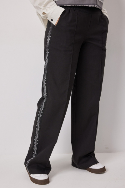 Брюки BegiModa 6069 черный - фото 4