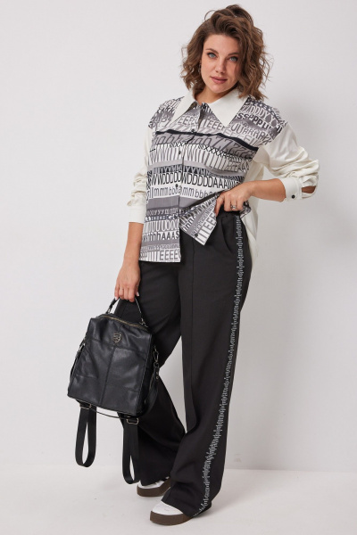 Брюки BegiModa 6069 черный - фото 1