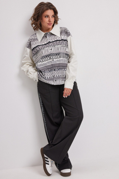 Брюки BegiModa 6069 черный - фото 2