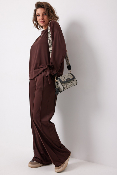 Брюки BegiModa 6071 мокко - фото 3