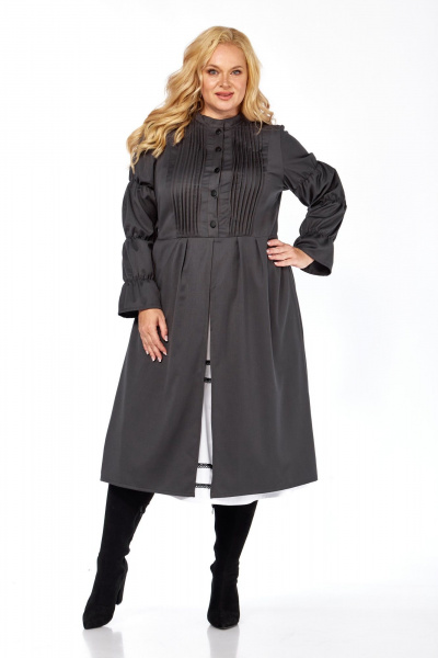 Платье Celentano lite 5052.2 графит - фото 2