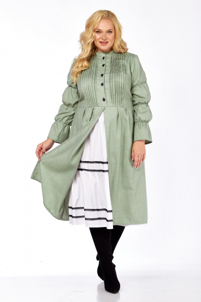 Платье Celentano lite 5052.2 приглушенный_шалфейный - фото 3