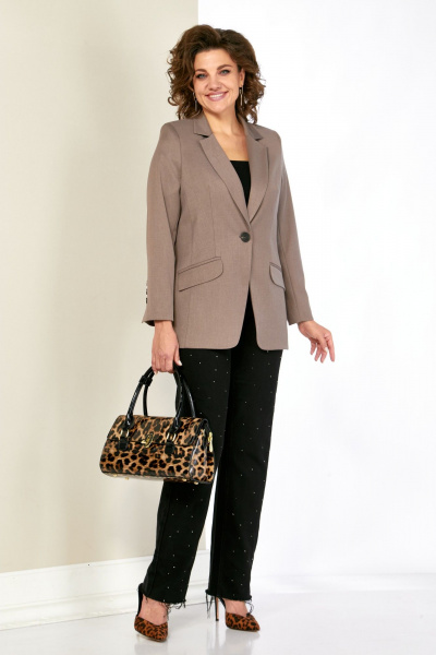 Жакет Shetti 4074 бежевый - фото 9