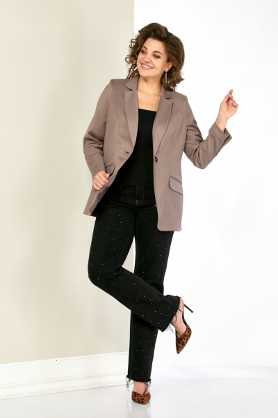 Жакет Shetti 4074 бежевый - фото 2