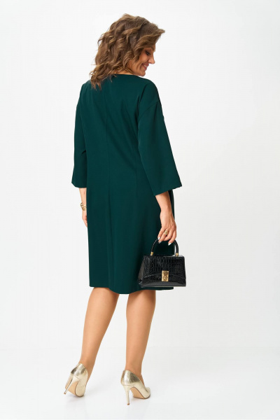 Платье Karina deLux M-1377 изумрудный - фото 6