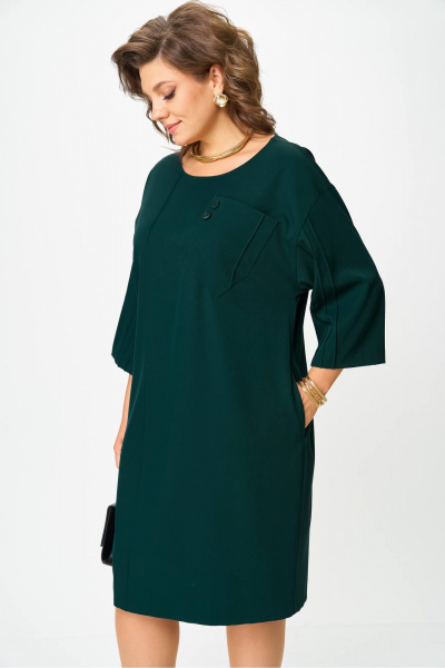 Платье Karina deLux M-1377 изумрудный - фото 4