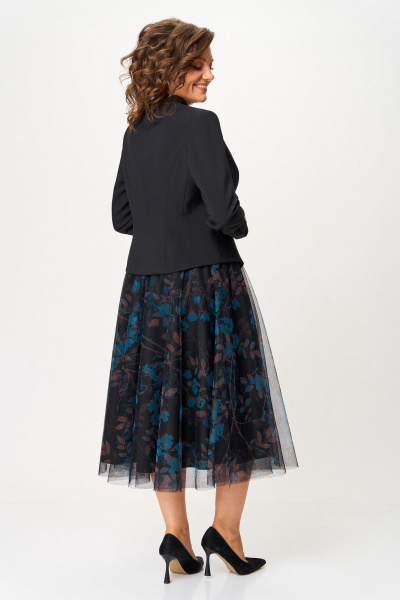 Жакет, юбка Koketka i K 1503 черный - фото 15