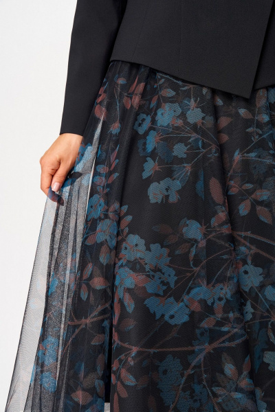 Жакет, юбка Koketka i K 1503 черный - фото 7