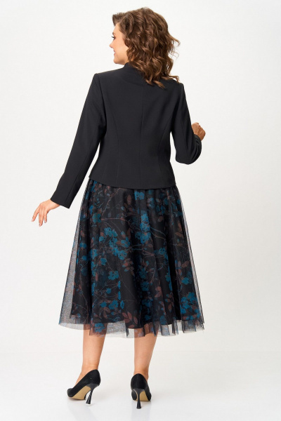 Жакет, юбка Koketka i K 1503 черный - фото 2