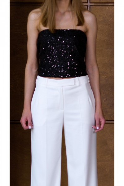 Брюки HELEN BIRCH B002b молочный - фото 5