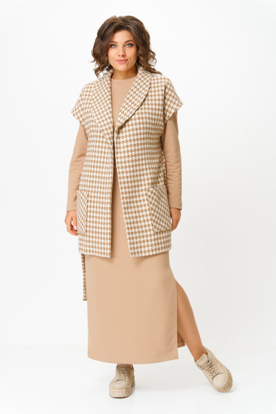 Жилет Svetlana-Style 3013 бежевый - фото 3