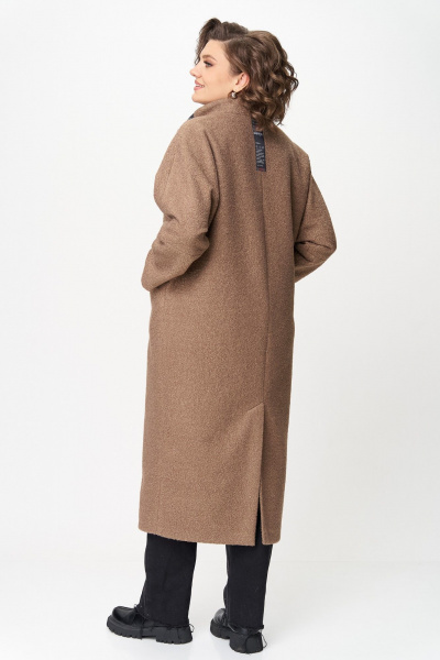 Пальто Michel chic 361 латте - фото 7