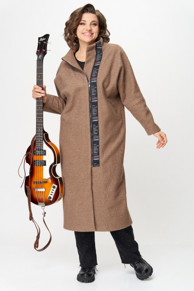 Пальто Michel chic 361 латте - фото 3