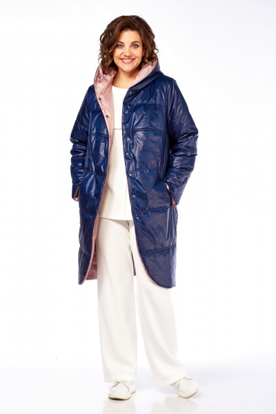 Куртка Диомант 1928 синий-пудра - фото 3