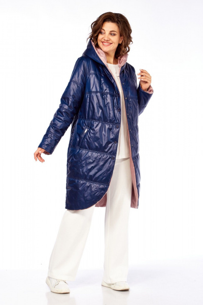 Куртка Диомант 1928 синий-пудра - фото 2