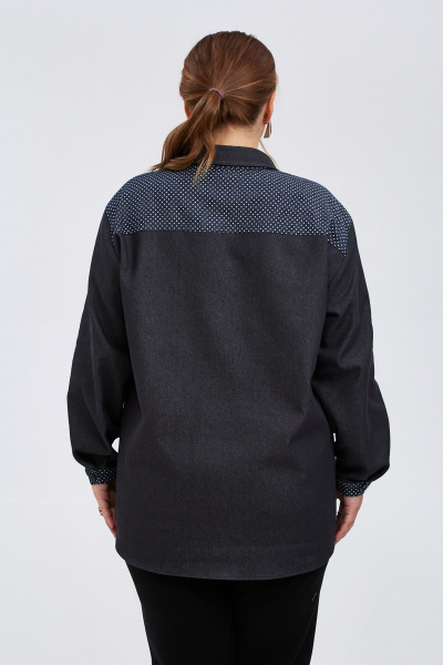 Рубашка Avenue 0341 черный - фото 8