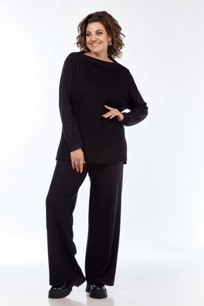 Брюки, джемпер, жилет Диомант 1995 белый-черный - фото 14