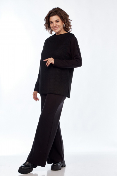 Брюки, джемпер, жилет Диомант 1995 белый-черный - фото 4