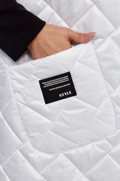 Брюки, джемпер, жилет Диомант 1995 белый-черный - фото 13