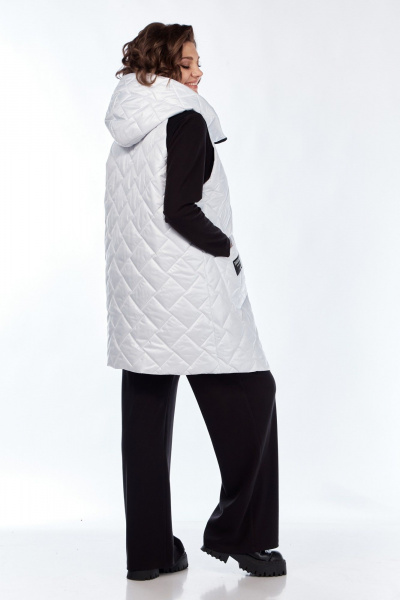 Брюки, джемпер, жилет Диомант 1995 белый-черный - фото 12