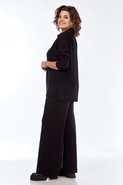 Брюки, джемпер, жилет Диомант 1995 белый-черный - фото 5