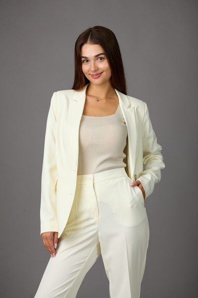 Брюки, жакет Rosheli 1157 шампань - фото 5