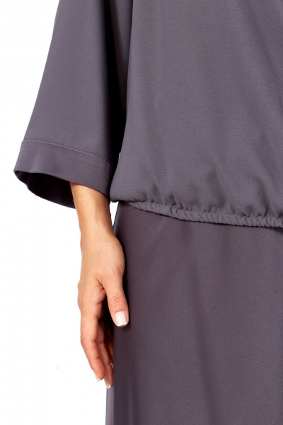 Блуза, юбка Диомант 2101 графит - фото 9