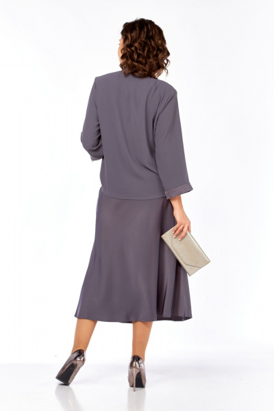 Блуза, юбка Диомант 2101 графит - фото 6