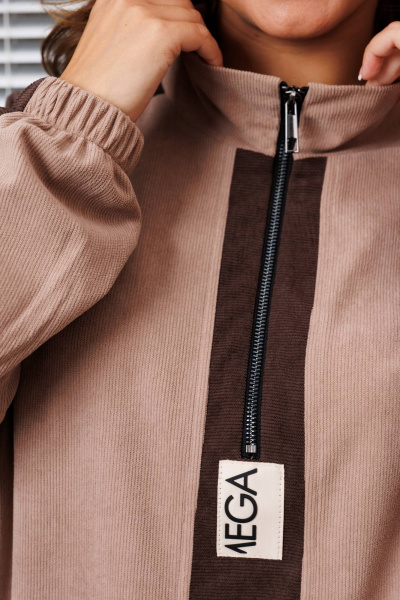 Брюки, джемпер INVITE 6101 капучино - фото 7