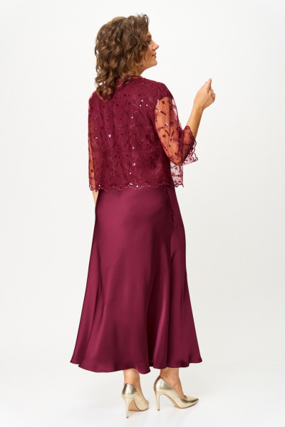 Жакет, платье Svetlana-Style 2144 бордовый - фото 8