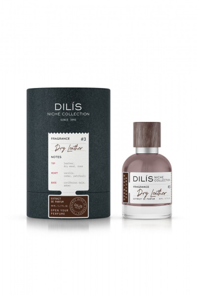 Духи DILIS NICHE COLLECTION #3 Dry Leather - фото 1