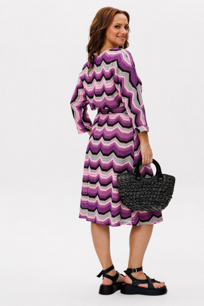 Платье Anelli 1560 аметис - фото 8