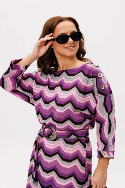 Платье Anelli 1560 аметис - фото 6