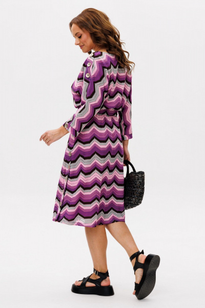 Платье Anelli 1560 аметис - фото 4