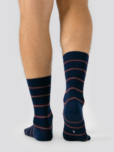 Носки Mark Formelle 017K-3320/25017K-1 т.синий_рис.3320 - фото 3