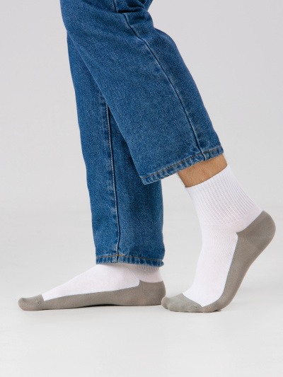 Носки Mark Formelle 106K-3108/25106K белый_оливка_рис.3108 - фото 5