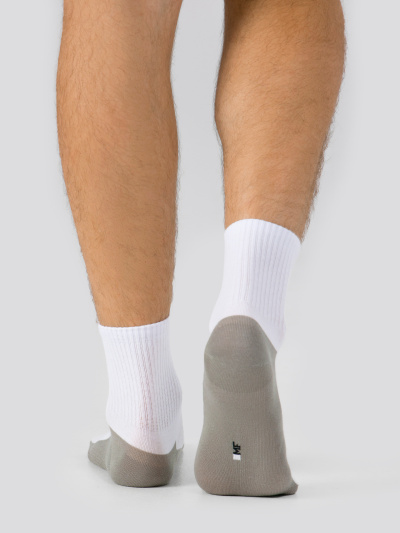 Носки Mark Formelle 106K-3108/25106K белый_оливка_рис.3108 - фото 2