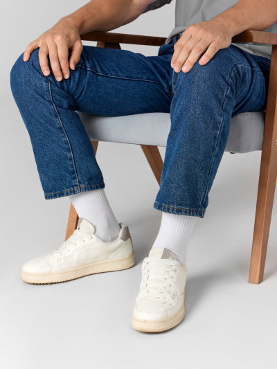 Носки Mark Formelle 107A-3049/243107A-1 белый_св.серый_меланж_3_рис.3049 - фото 4