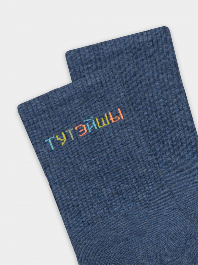 Носки Mark Formelle 107K-2504/23107K-1 св.джинсовый_меланж_рис.2504 - фото 5