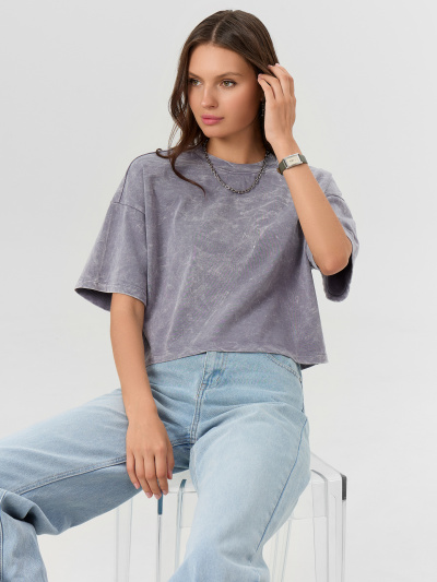 Футболка Mark Formelle 112664-1/25-ОБР36001П-0 варка_на_сером_009.2_Эйсид_3_сл_на_пол - фото 4