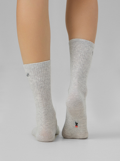 Носки Mark Formelle 217K-3139/25217K св.серый_меланж_рис.3139 - фото 4