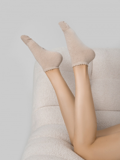 Носки Mark Formelle 3004A-3122/2533004A белый_бежевый_меланж_нюдовый_рис.3122 - фото 2