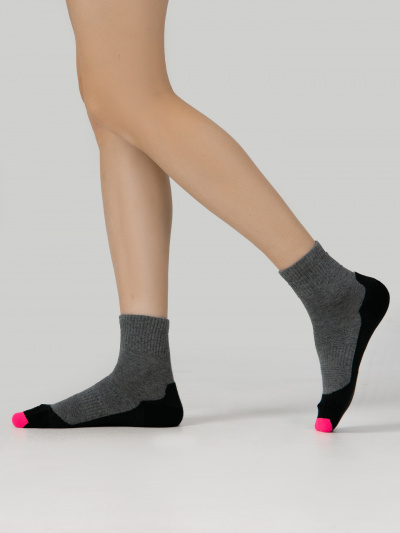 Носки Mark Formelle 338C-1010/25338C серый_меланж_рис.1010 - фото 2